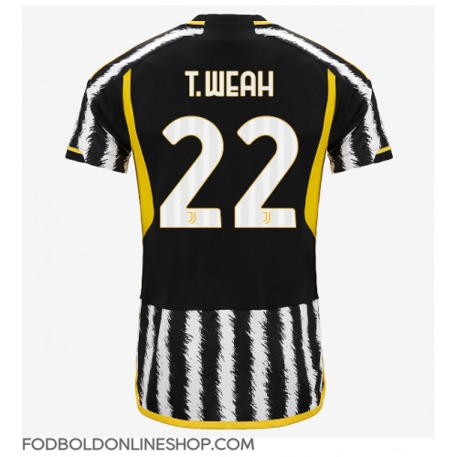 Juventus Timothy Weah #22 Hjemmebanetrøje 2023-24 Kortærmet